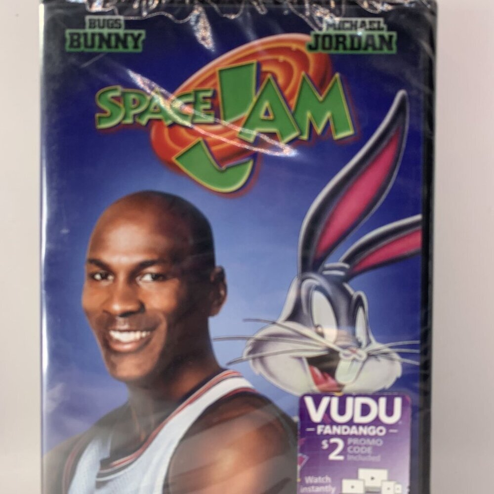 Space Jam DVD 1996 Michael Jordan Bugs Bunny Rated PG Widescreen Warner Bros